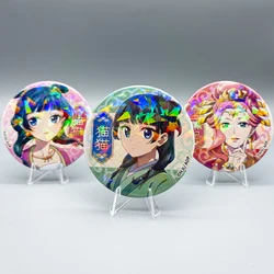 Creative The Apothecary Diaries Funny Button Pin Cartoon Jinshi Maomao Manga Brooch Badge Backpack Decor Friends Gift 58mm