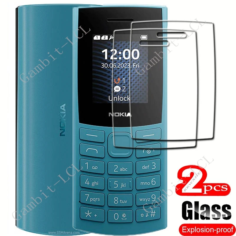 2 шт., Гидрогелевая Защитная пленка для Nokia 105 4G (2023) 1,8 2 шт., Гидрогелевая Защитная пленка для Nokia 105 4G (2023) 1,8