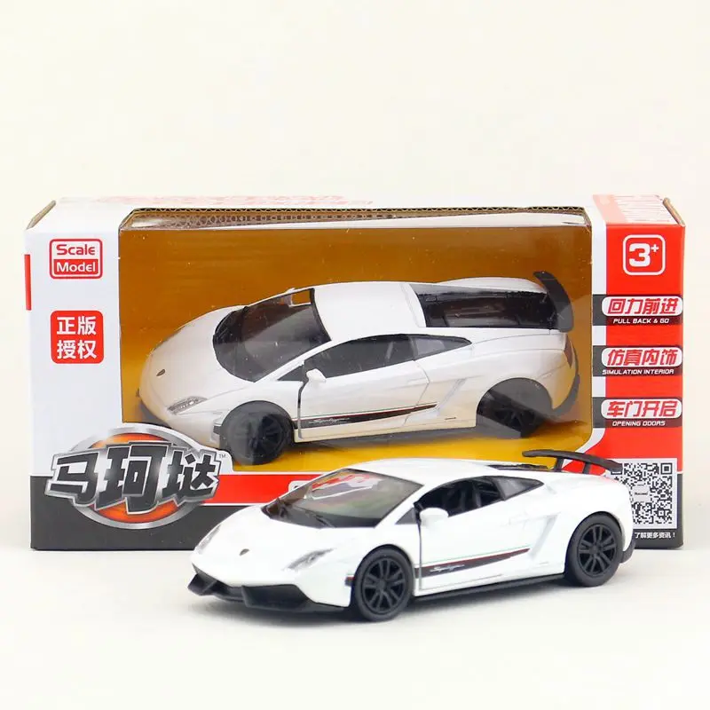 1:36 Lamborghini Gallardo sports car High Simulation Diecast Car Metal Alloy Model Car Children\'s toys collection gifts F34