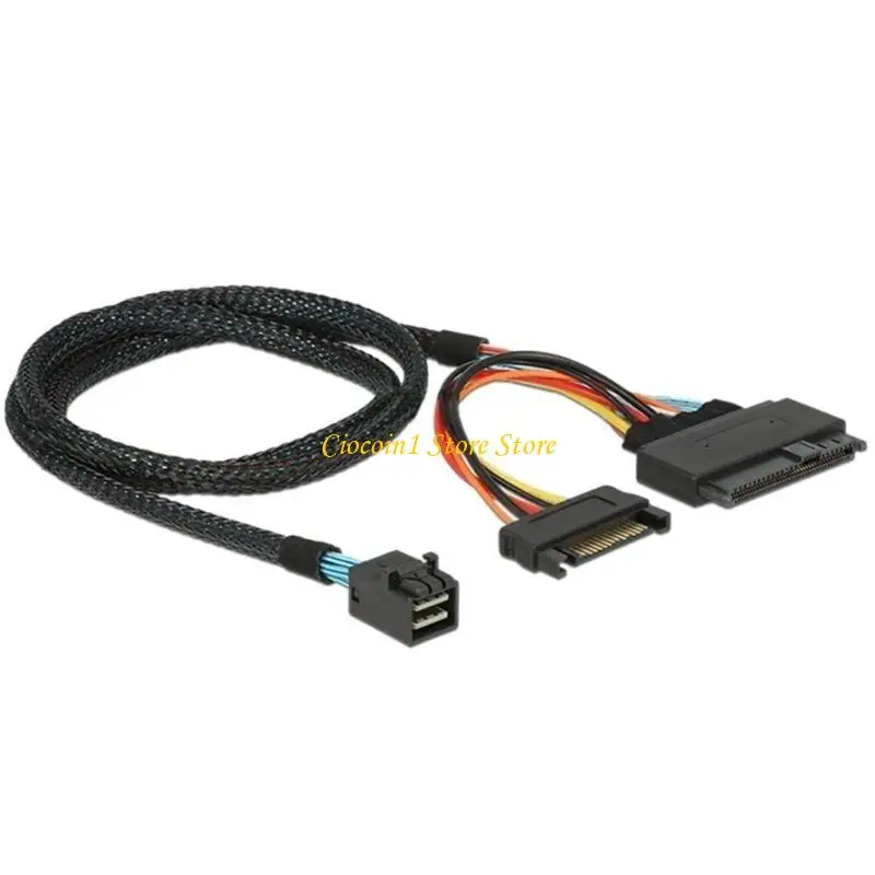 A3PC SFF-8643-zu-SFF-8639-Adapter mit 15-poligem Stromanschluss-NVME-Übertragungskabel – Detail 10