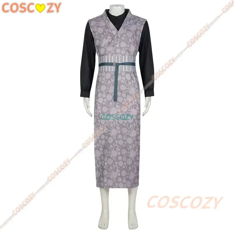 أزياء أنيمي التأثيرية Shinazugawa Genya أزياء تنكرية أرجواني كيمونو حفلة الهالوين الزي S-2XL التقاط الهزلي للرجال الزي