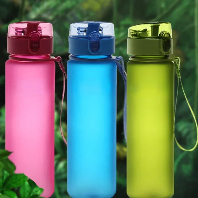 400/560ml High Quality Water Bottle Tour Outdoor Sport Leak Proof Seal School Water Bottles for Kids Tritan Drinkware BPA Free