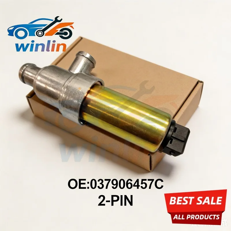 

408202011002Z 037906457C OEM Idle Air Control Valve IAC IACV Motor Fit for VW EuroVan Golf Jetta 1990-1996 Replacement Part