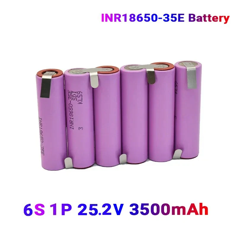 3S1P 3S2P 4S1P 4S2P 5S2P 6S1P 18650 Battery pack electric drill 12.6V 21V rechargeable lithium battery electric screwdriver