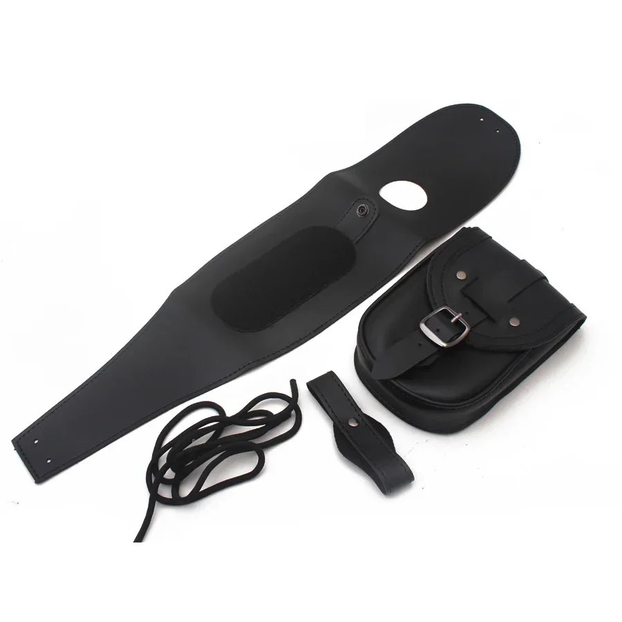 For Harley Davidson 883 1200 XL Sportster Motorcycle Detachable Leather Fuel Tank Bag