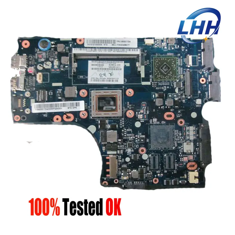 

LA-9001P Mainboard for Lenovo Ideapad S405 Laptop Motherboard A6-4455M A8-4555 CPU DDR3 Tested Fully