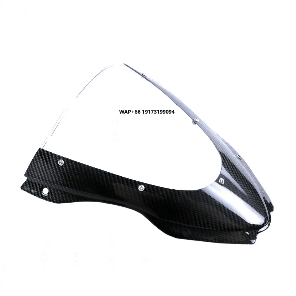 

For ZX-10R motorcycle modified prepreg carbon fiber front windshield 2016-2020