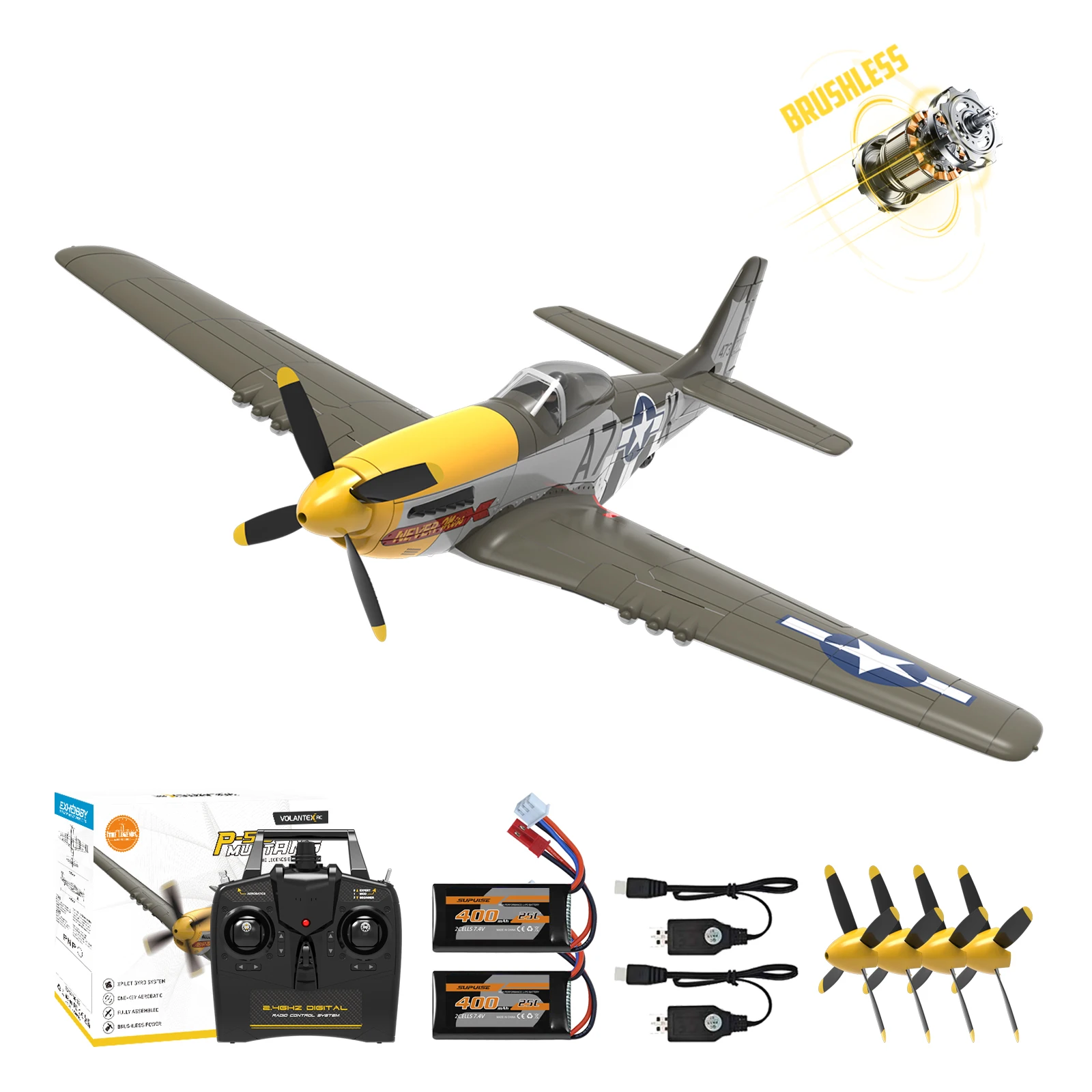 Volantexrc P-51 Mus…