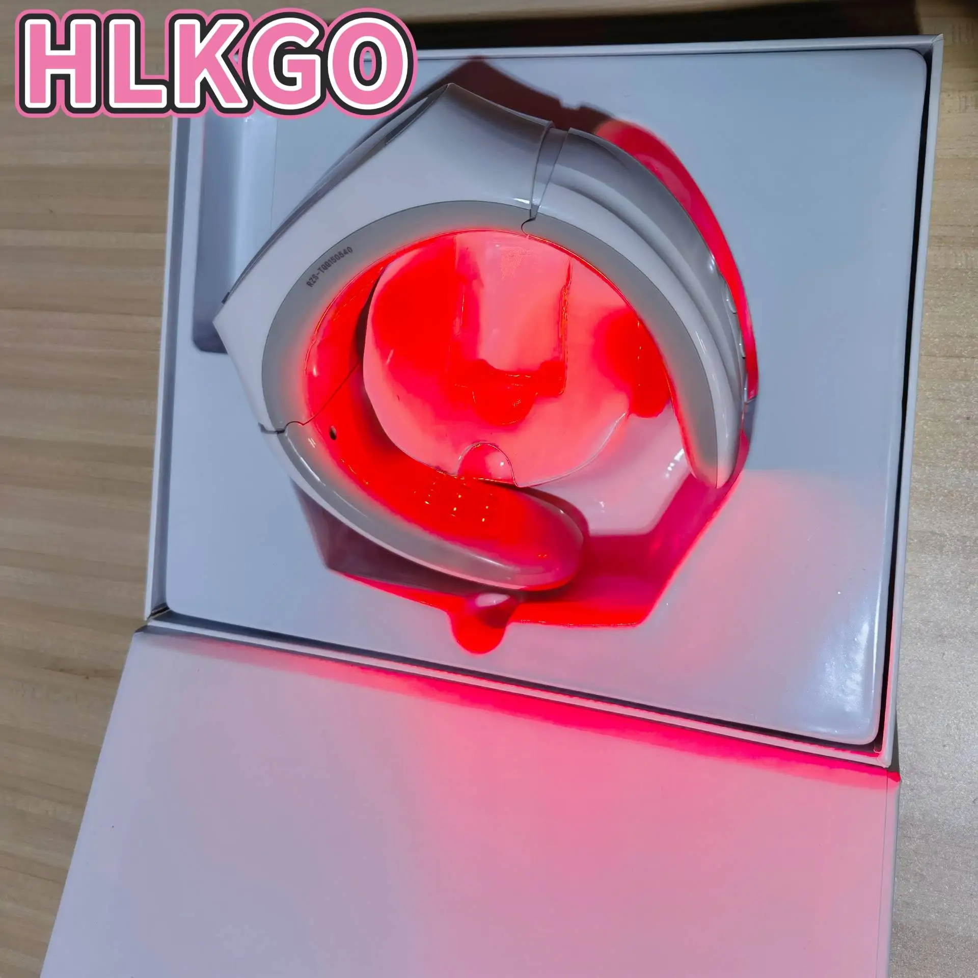 

Ergonomic Portable Cervical Neck Pain Relief Massager with LED Red & Blue Light Therapy for Acupoints Stimulation