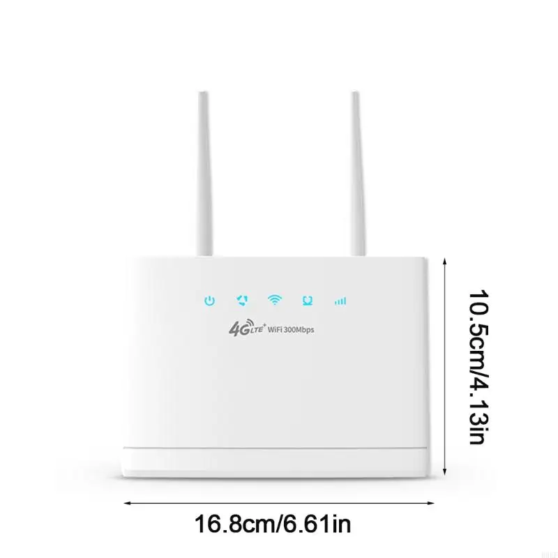 B0KF LTE Bộ định tuyến WiFi Bộ định tuyến không dây internet 300Mbps Băng thông rộng động