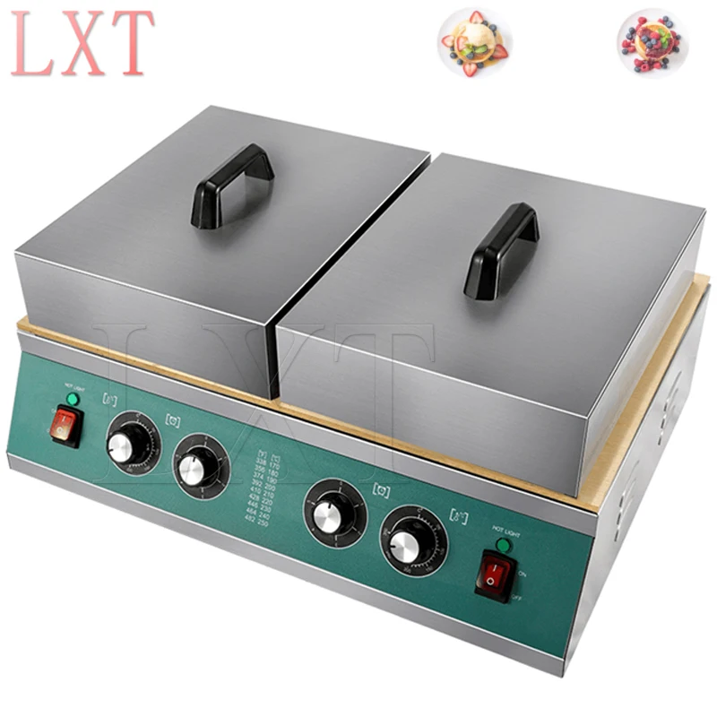 

Stainless Steel Surface Double Copper Plate Souffle Pancake Machine Commercial Electric Souffle Pancake Maker Machine