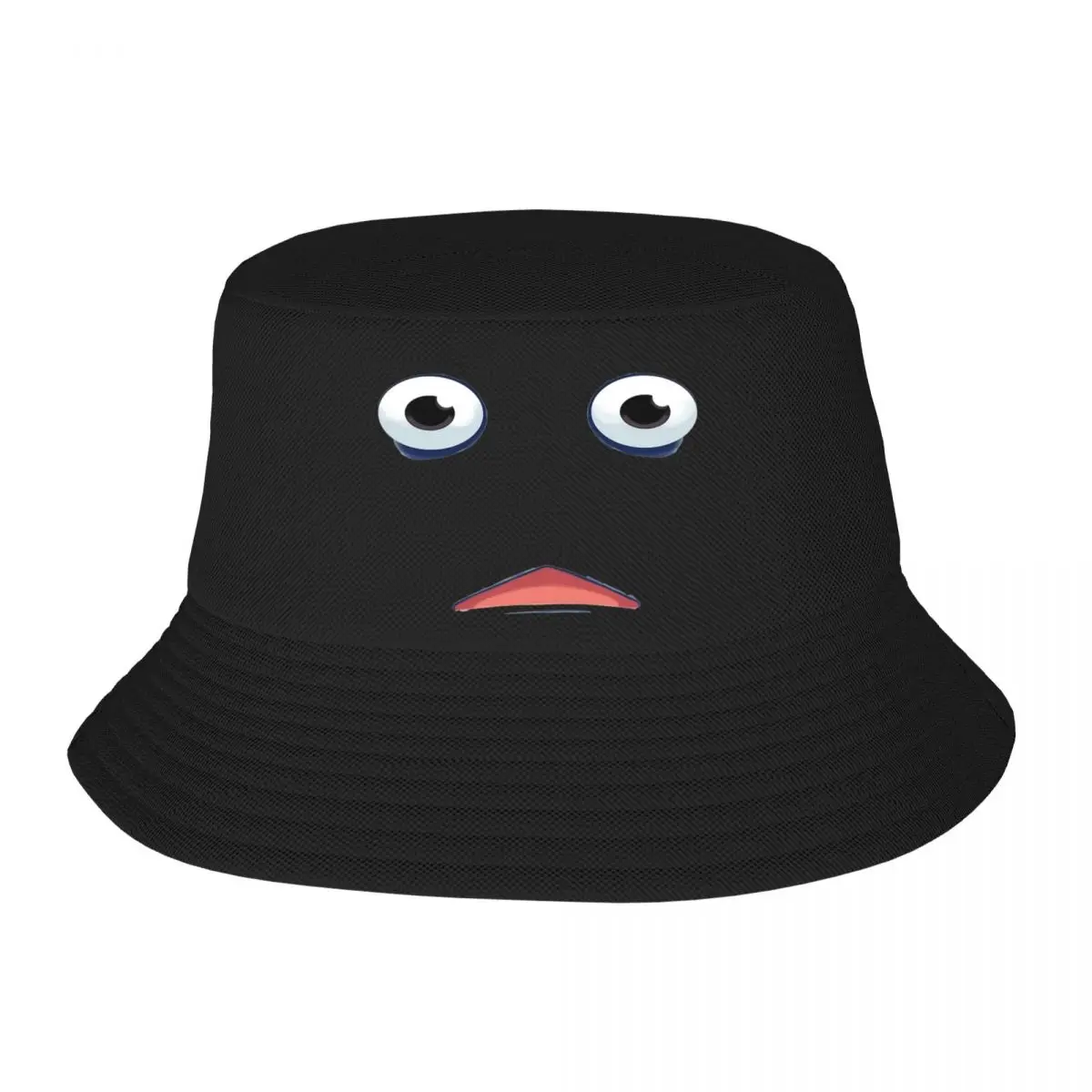 Men Women Bucket Hat Pikmin Eyes And Mouth Accessories Bob Hat Beach Hatwear Sun Caps Lightweight