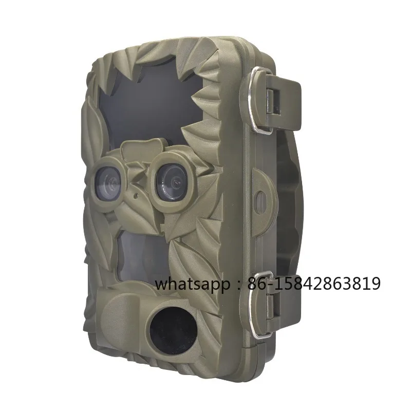 Dual Lens Trail Camera 35m Long Range Infrared 4k Wildlife  256G Hunting