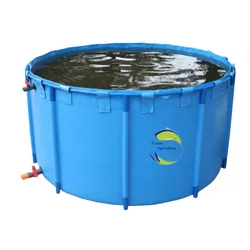 YG Fish Hatchery Farming Tank Aquaculture Equipments Tarpaulin Fish Ponds Drum Filter For Koi Fish Pond Farming