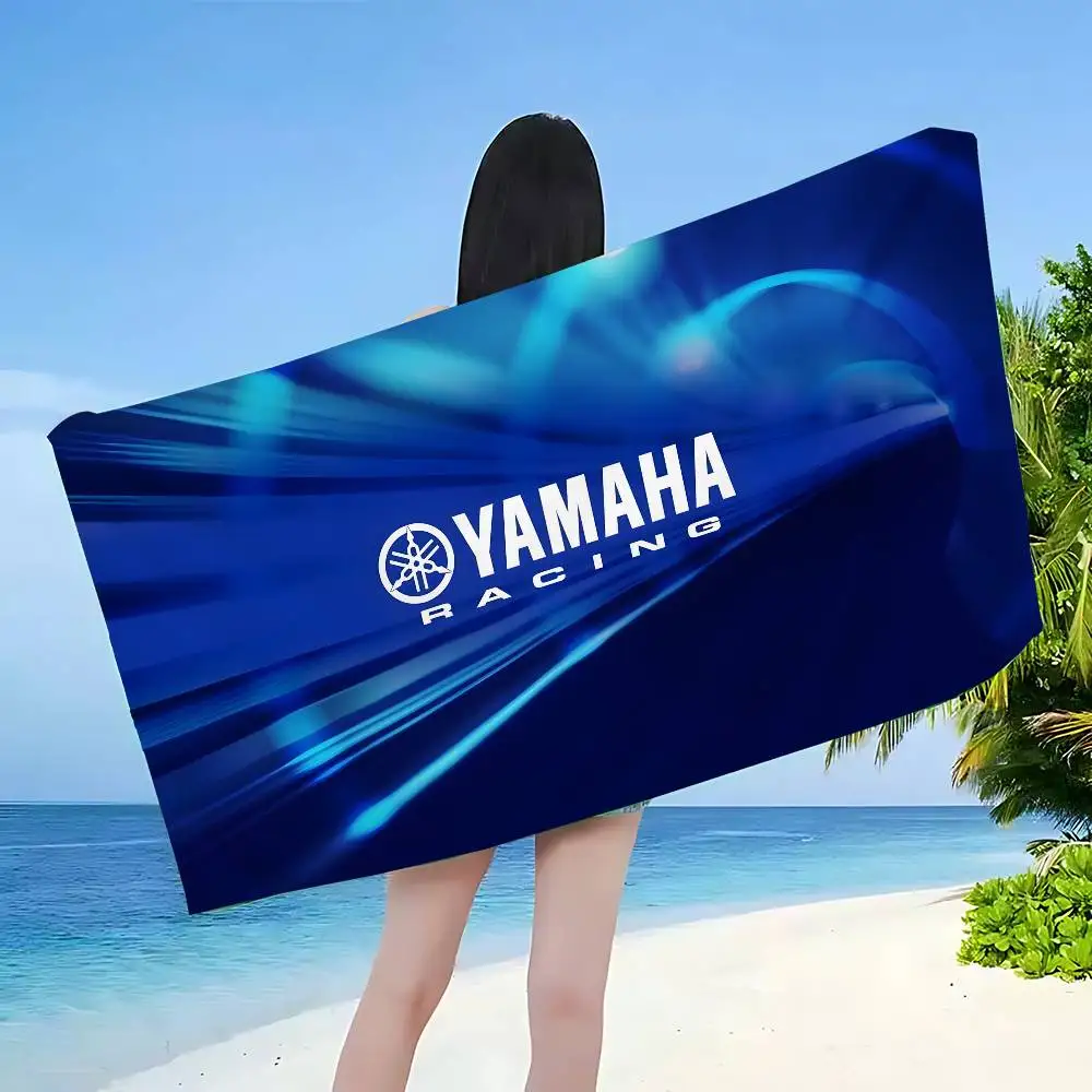 YAMAHA Motorcycle Sign Racing Car Microfiber Beach Towel Absorbent Quick Dry Soft Yoga Swimming Resort Mountain Climbing Towel