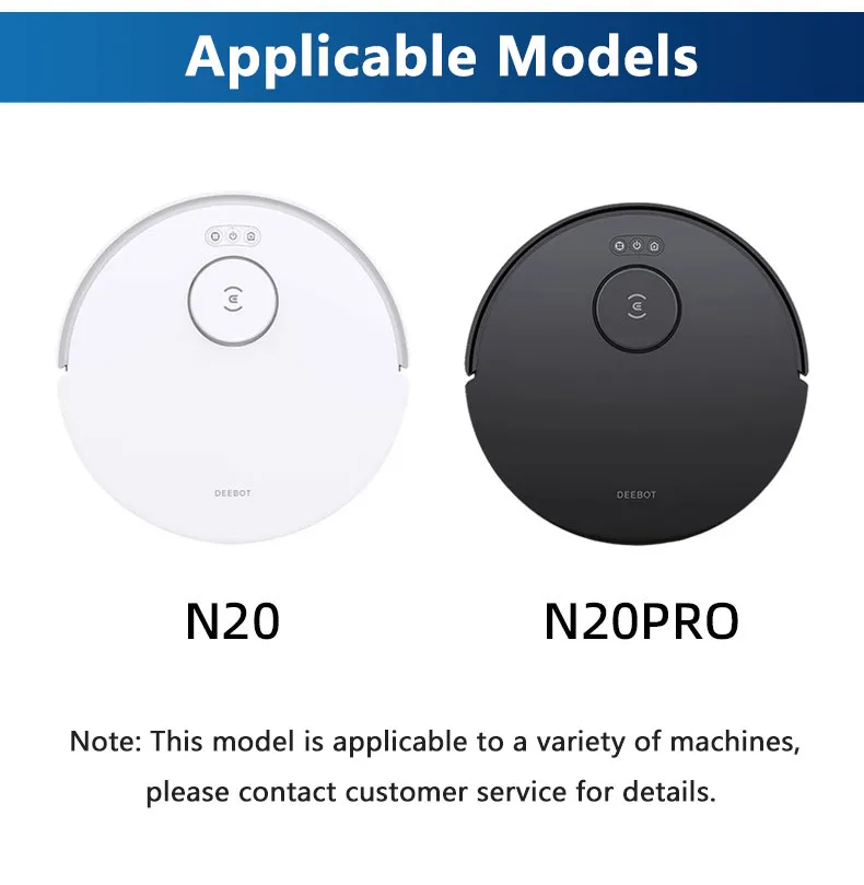 Replacements N20 Pro Water Tank Parts For Ecovacs DEEBOT N20 Family N20 Plus Robot Vacuum Cleaner Rag Holder Home Accesories