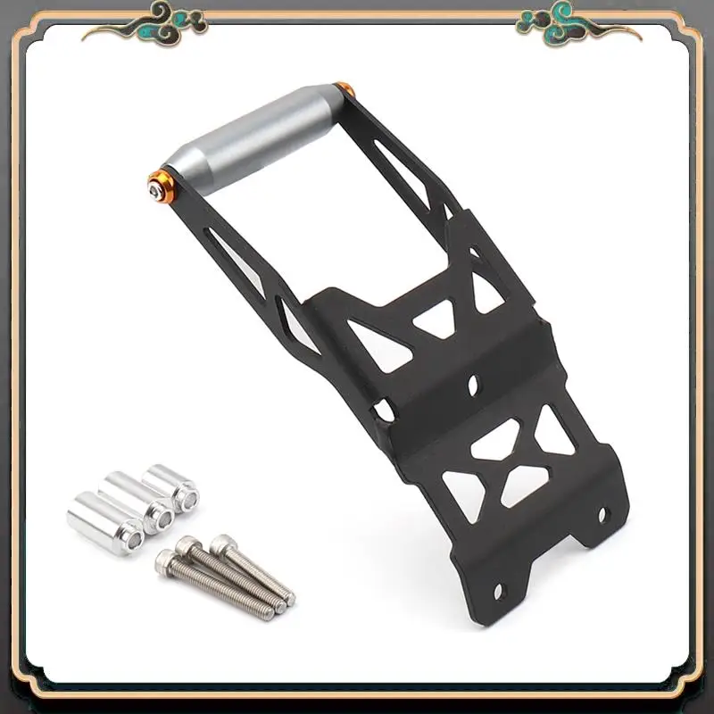 

M45K-Motorcycle GPS Navigation Bracket Black & Silver Metal Motorcycle Accessories For DUCATI DESERT X Desertx Desert X 2023