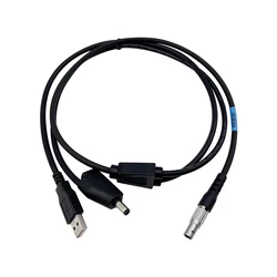 Y kabel CHCI80 GPS dane USB pobierz X9 X10 kabel do CHCNAV Huacee I80 USB 7 Pin 592166 kable geodezyjne GPS