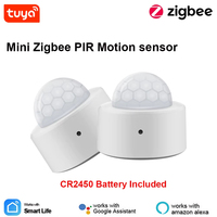 Tuya 2-in-1 Zigbee PIR Motion & Light Sensor Infrared Detector Smart Life Security Alarm for Home Automation Requires Gateway