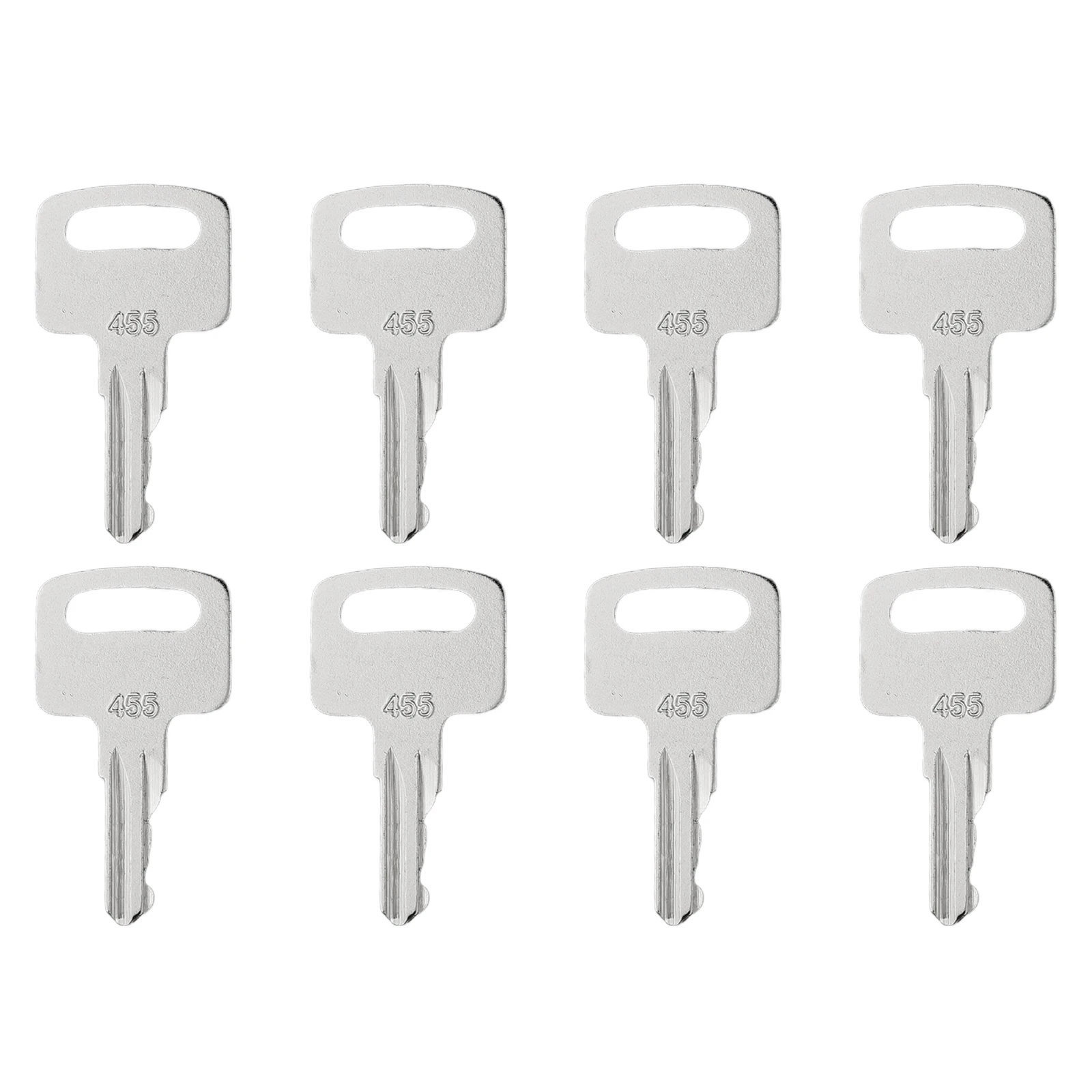 8 Common Ignition Keys Suitable For Heavy Construction Machinery Equipment Household Convenience Tool Accessories