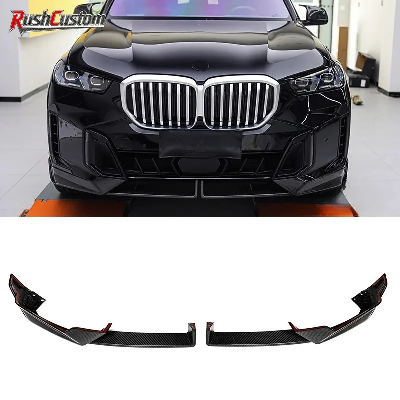 

Dry Carbon Fiber X5 G05 LCI MP Style Front Lip Car Front Bumper Lip Corner Kit Exterior Tuning Parts for M Sport Car