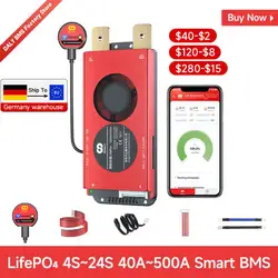 Daly Smart BMS 4S 12V Lifepo4 8S 24V 16S 48V 100A 150A 200A 300A Bluetooth for Inverter RS485 CANBUS Germany Warehouse