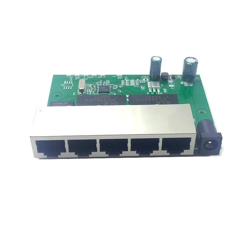 Répartiteur de Câblage à 5 Ports, de Qualité Industrielle, Large Température, Basse Puissance, 10/100Mbps, Mini Broche, Module de Commutateur de Micro Réseau