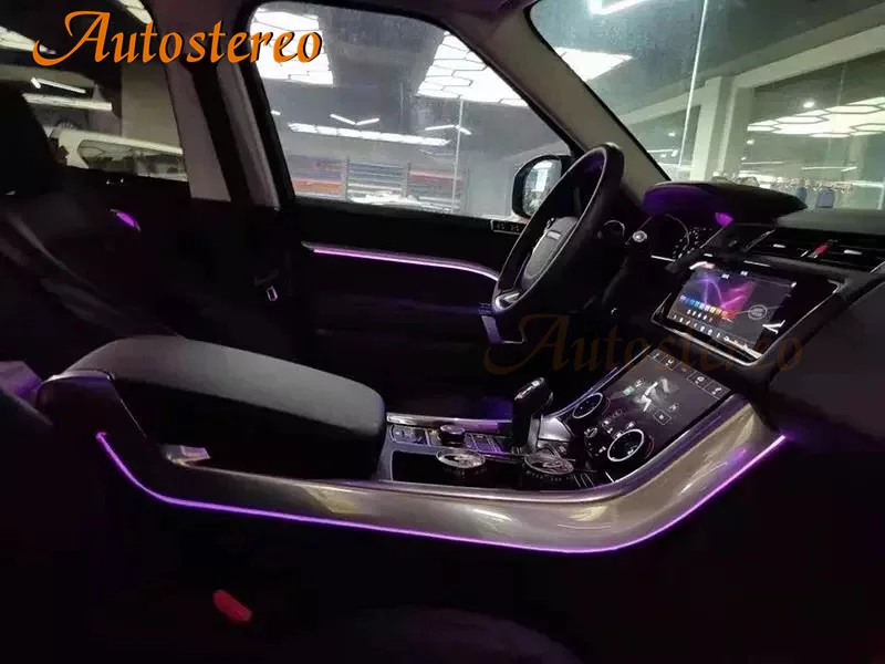 Car Entertainment Atmosphere Light For Range Rover sport L494 Vogue L405 2013-2020 Interior LED Display Color Player Accessories