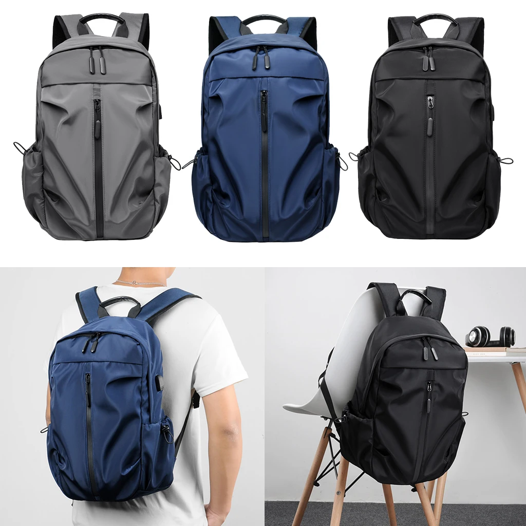 s Reise-Laptop-Rucksack, wasserabweisende Tasche mit USB-Aufladung, 4/15,6 Zoll Computer-Business-Rucksack, lässiger Wander-Tagesrucksack