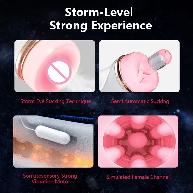 Fully Automatic Aircraft Cup Clamping Telescopic Deepthroat Male Masturbation Device, Penetration Anal Tools, Artificial Vagina