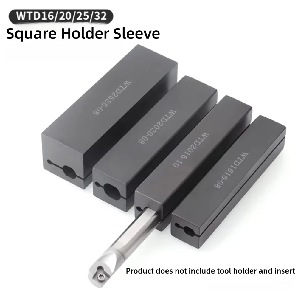 CNC Fastening Tools Turning Inner Holder Clamp Sleeve Chuck DQ WTD1616/2020/2525/3232 Machine Parts Lathe Accessories Bar Post