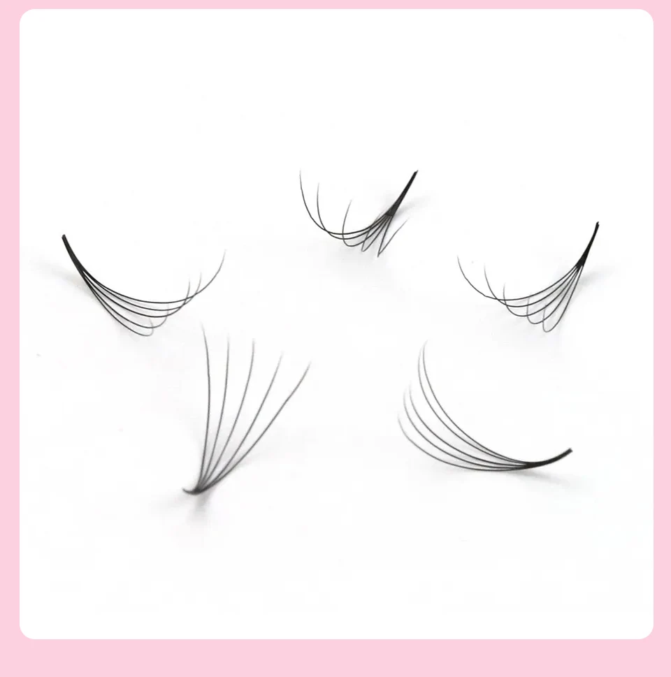 Rujade 500/1000PCS 3D-20D Vorgefertigte Fächer Wimpernverlängerung Volumen Wimpernverlängerung Flauschige weiche handgemachte lose Pro-Made Wimpern – Detail 17