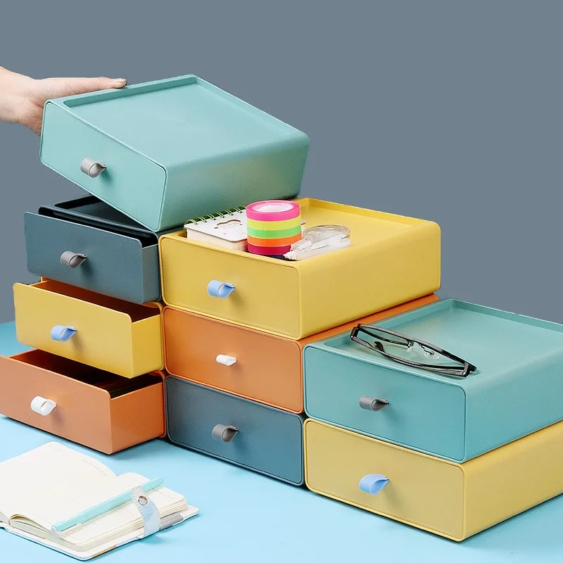 

Desktop Colorful Drawer Storage Box for Student Desks, Stationery Storage Box, Office Storage Rack, Organizing Tool