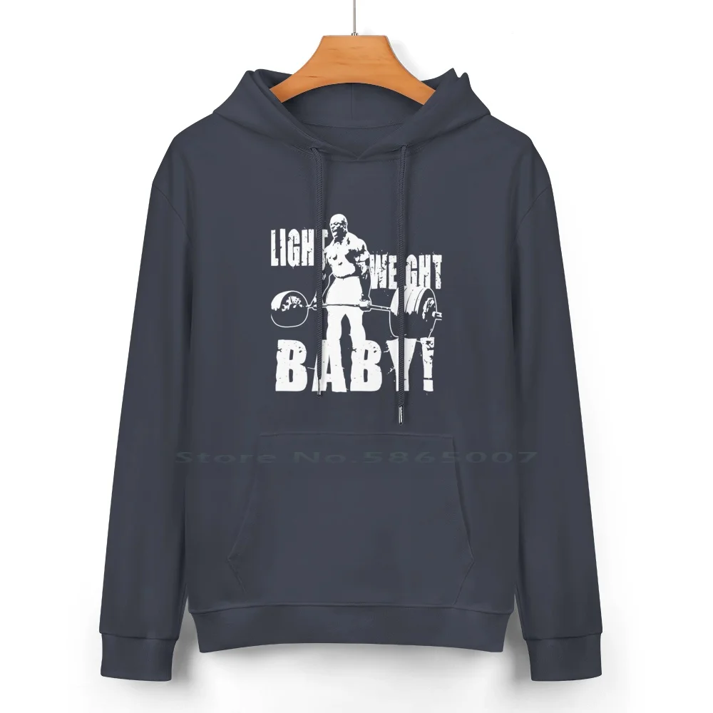 Lightweight Baby Ronnie Pure Cotton Hoodie Sweater 24 Colors Gym Bro Gym Rat Bodybuilder Bodybuilding Mr Olympia Ronnie Ronnie