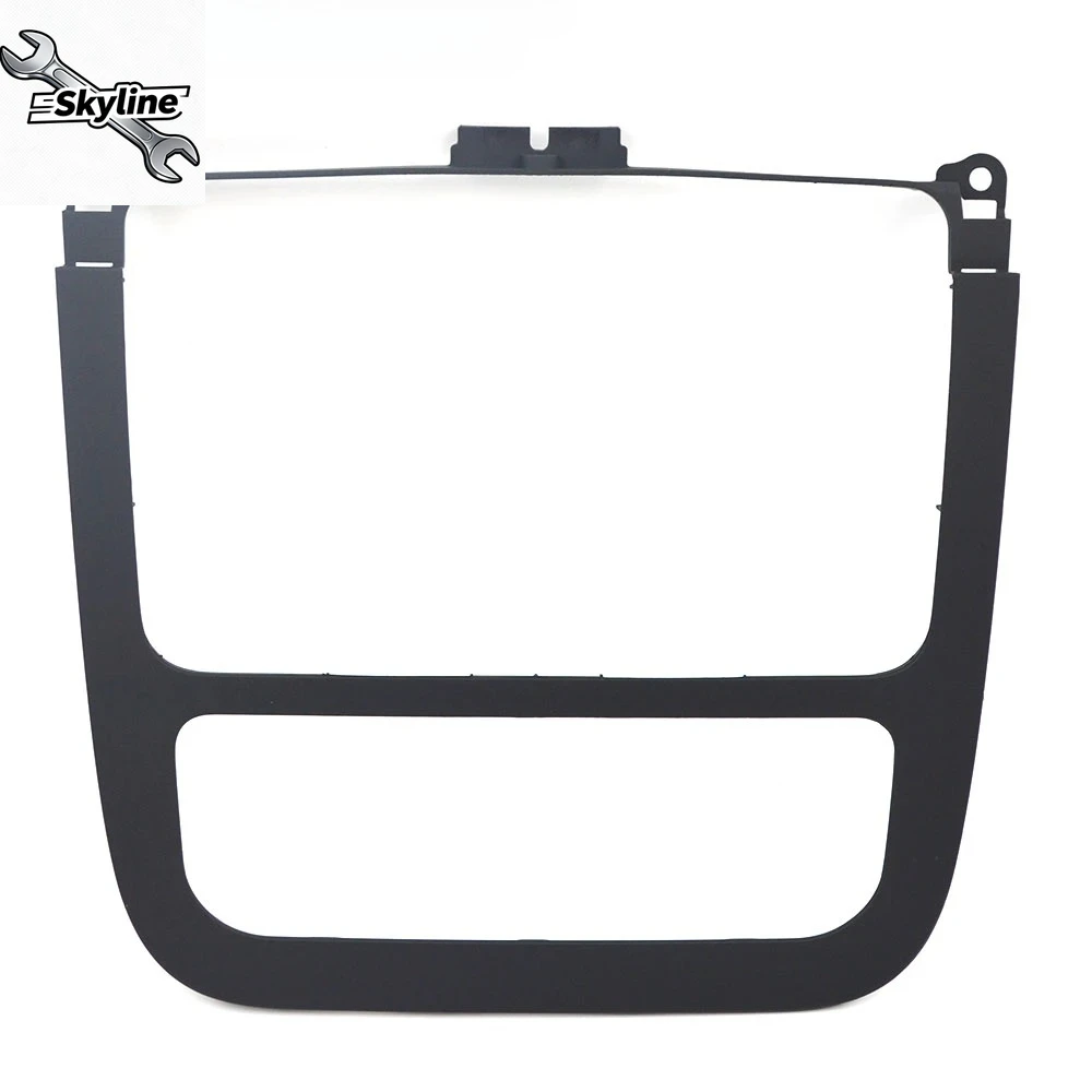 For MK5 MK6 2011 1KD 858 069 Car Automatic Air Conditioning Panel CD Panel Surround Radio Black Cover Trim 1K0858069