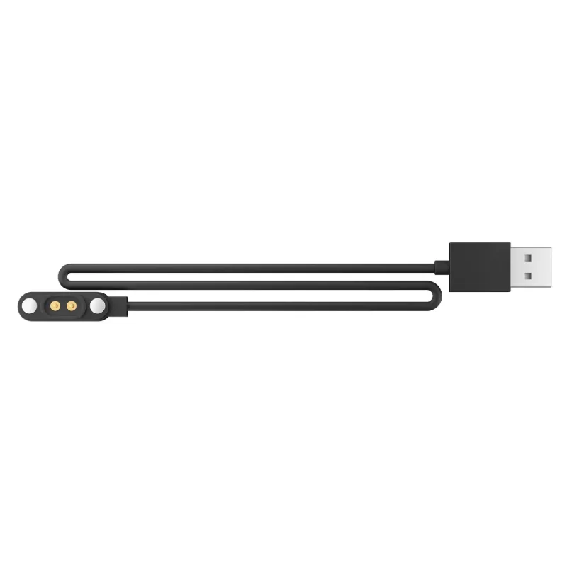 2-Pin Magnetisches USB-Ladekabel für Coospo HW9 Armband-Herzfrequenzmesser