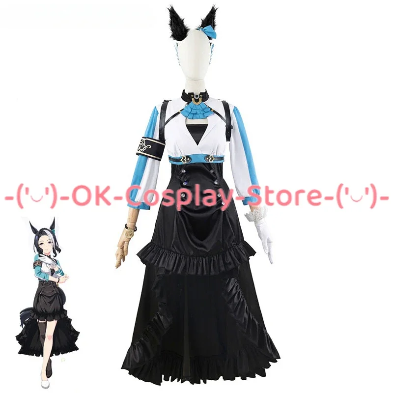 

Mejiro Ramonu Cosplay Costume Game Pretty Derby Cosplay Dress Halloween Party Suit Carnival Uniform Anime Clothing Custom Made