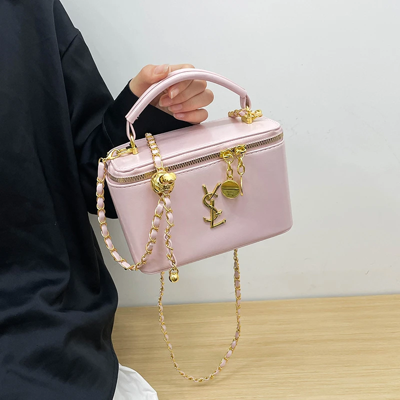 Elegante Damenmode Leder Umhängetasche Luxus Schulterhandtasche Klassische Designer-Tragetasche für moderne Outfits