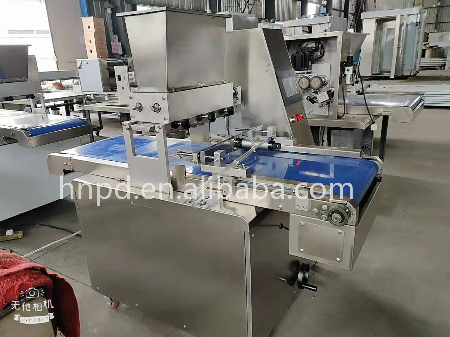 Adjustable Speed Electric Cookie Dough Making Machine Double Color Cookie Machine Mix Cookies Machine With 2 Tank