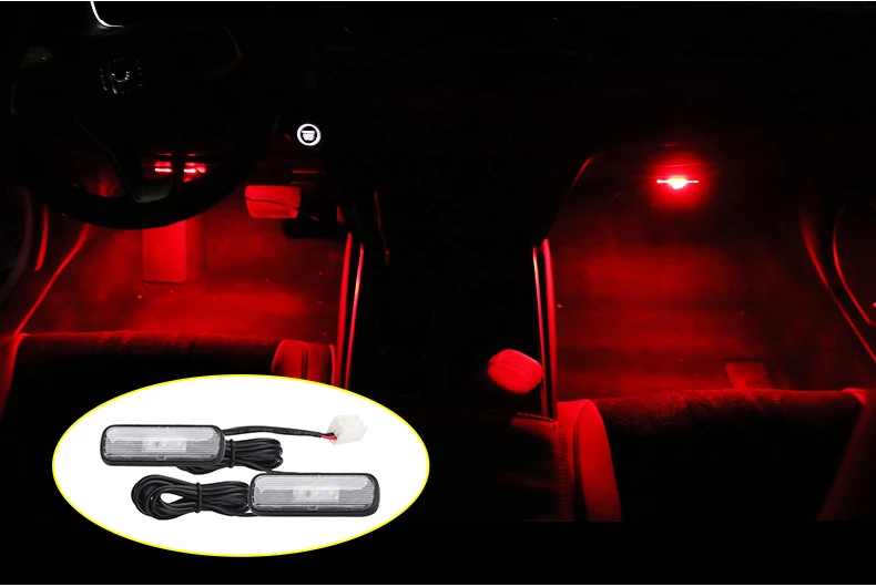 Für Honda Civic X Accord X 10th CRV RW 5th 2018 2019 2020 LED Auto Multi-Funktion fuß-Welle Lichter Atmosphäre Lampe Zubehör – Detail 2