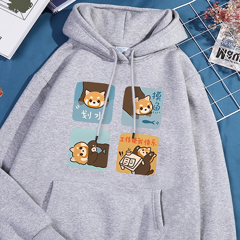 

Женская толстовка с капюшоном и круглым вырезом, на каждый день