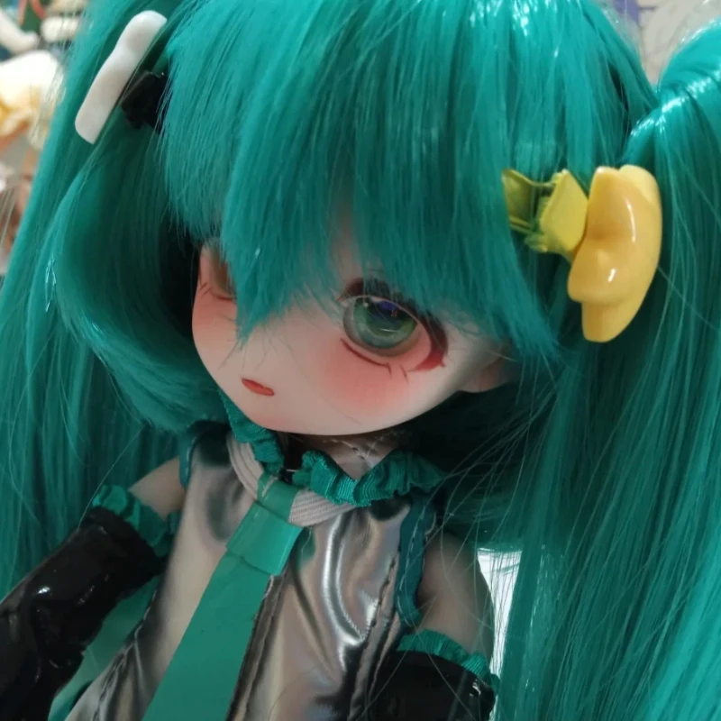 ミク 1/6 Bjd 人形かわいいおもちゃアクションフィギュアコレクタブルモデルガレージキットアニメ周辺デスクトップ装飾誕生日ギフト