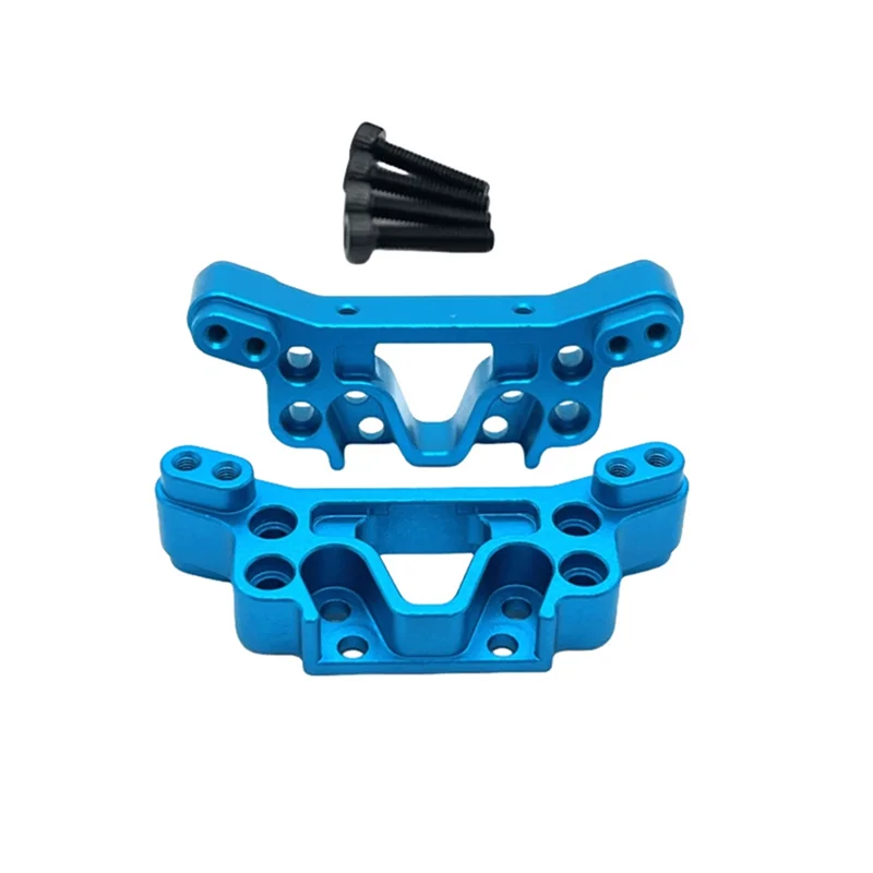 

Excellent-RC Car Upgrade Front And Rear Shock Absorber Brackets Kit For UDIRC 1/16 GR UD M16 RC Car Accessories Blue