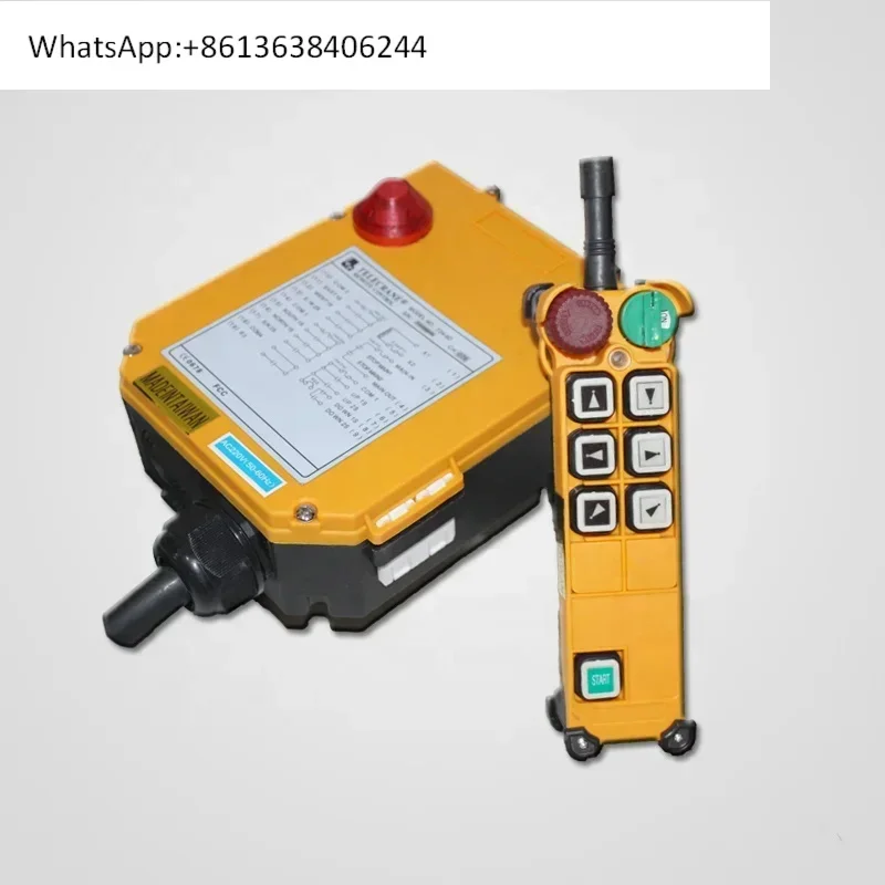 

6 buttons single/double speed Telecrane remote controls for hoist crane F24-6S/D