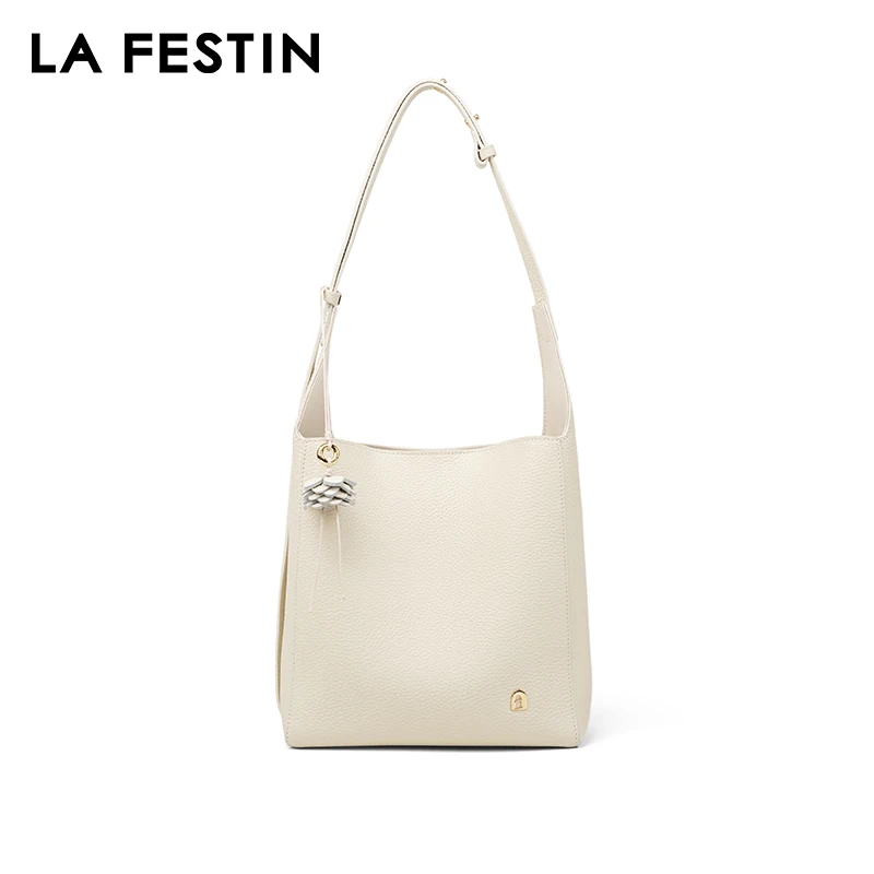 LA FESTIN Original Shoulder Bag 2025 New Bucket Bag Large Handbag Women Luxury Brand Bags Fashion Crossbody Bag