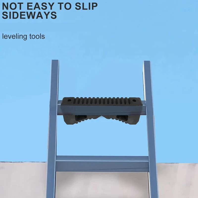 Steep Ladder Accessory Anti-Slip Ladder Stabilizer Sturdy Ladder Rail Scratch Protection Durable- Ladder Accessory