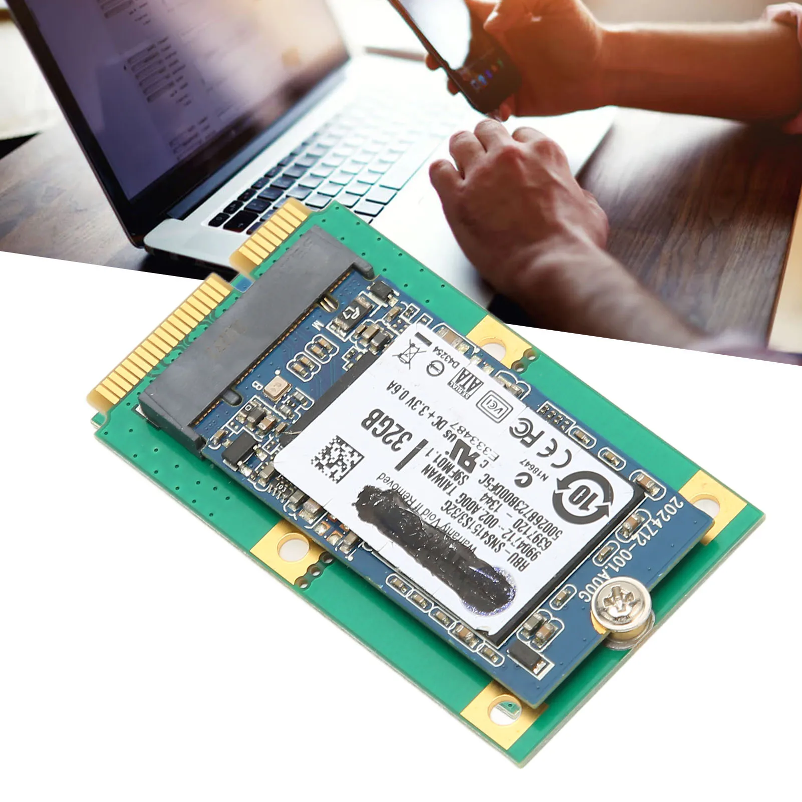 M.2 Hard Drive M.2 Hard Drive M.2 to MSATA Adapter Card Stable Small Easy Installation SSD Desktop Computer Accessories M.2 SSD