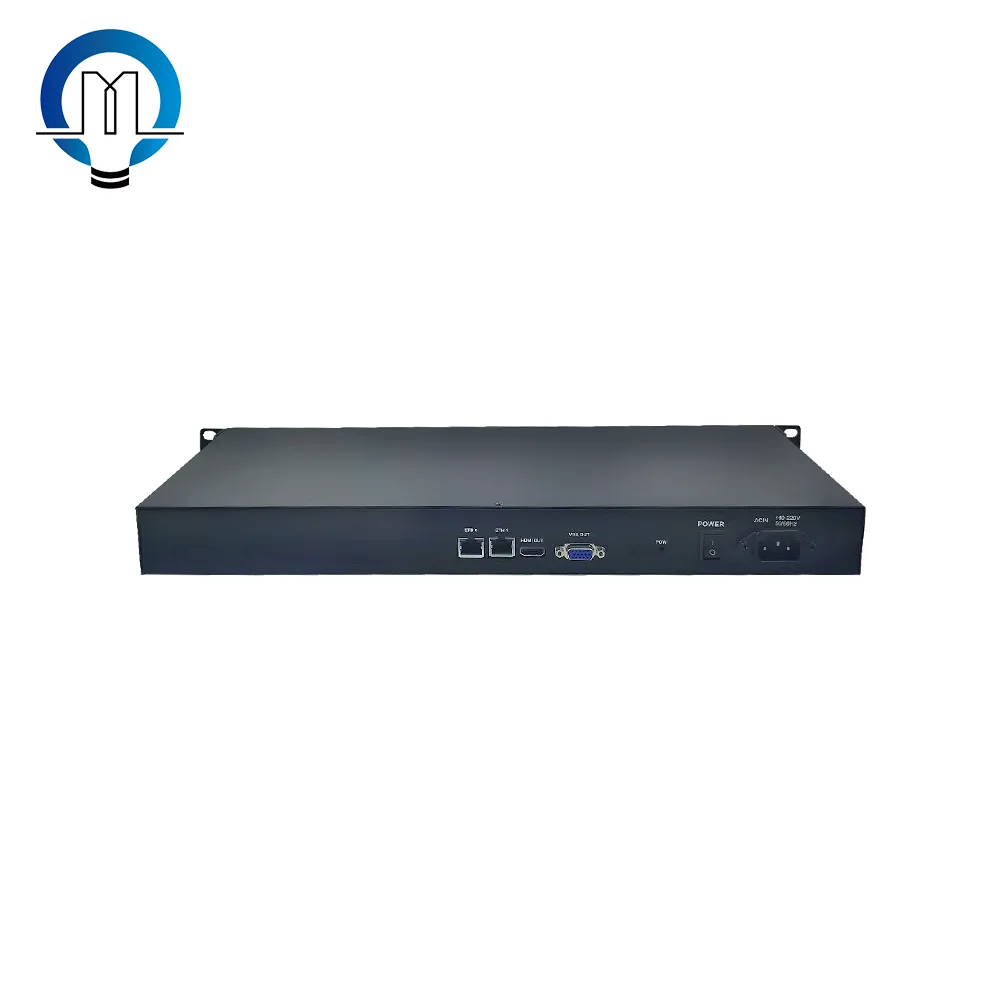 

1U rack mounted 60 channel rtsp rtmp real-time monitoring video streaming encoder live streaming media server