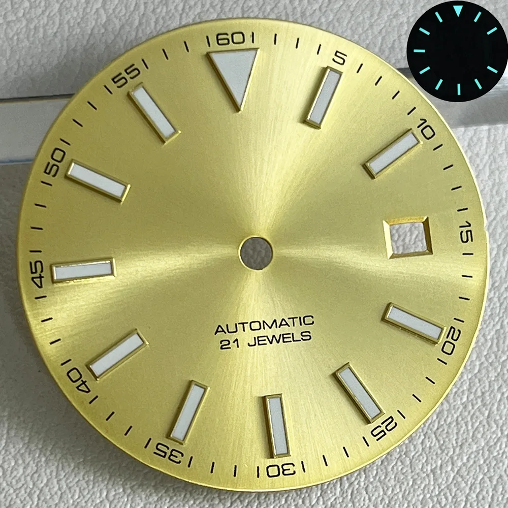 القرص المضيء 30.7 ملم مناسب لـ Miyota 8205, 8215, 821A, Mingzhu DG2813 3804, Seagull ST1612