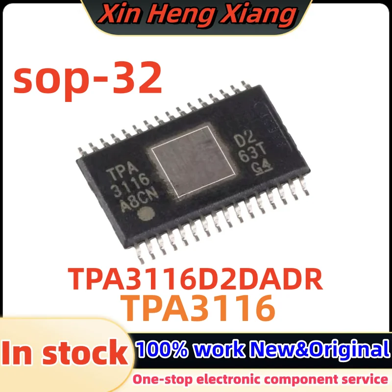 

(2-5pcs)TPA3116 TPA3116D2 TPA3116D2DADR sop-32 Chipset